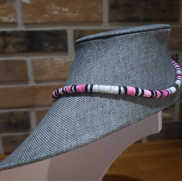 Surf Necklace Surfer Necklace ,White,Pink black shell necklace - Picture 8 of 15